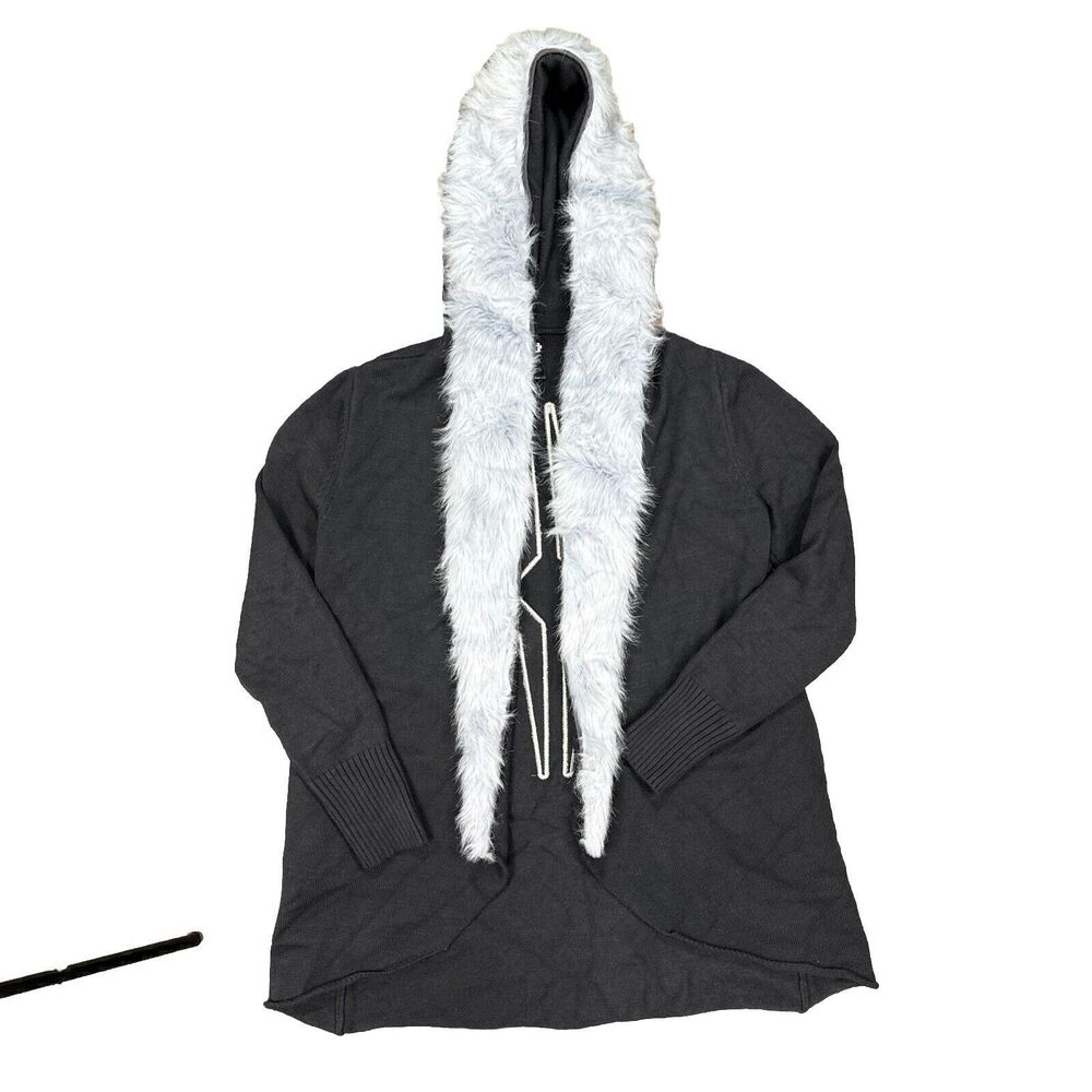 Star Wars Her Universe Ahsoka Tano Faux Fur Hooded Cardigan Sweater Women's Med